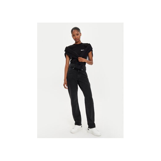 Karl Lagerfeld Jeans Jeansy 245J1104 Czarny Tapered Fit 25_32 MODIVO