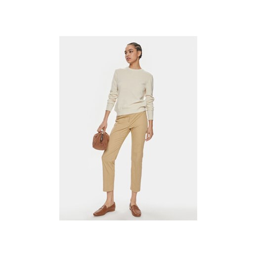 Weekend Max Mara Spodnie materiałowe Cecco 2415131032 Brązowy Slim Fit 40 MODIVO