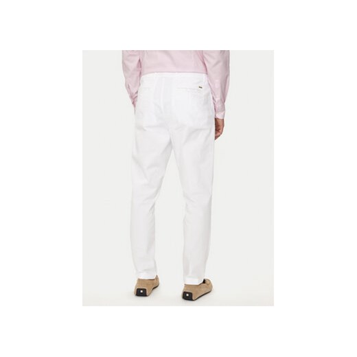 Boss Chinosy Kaiton 50505392 Biały Slim Fit 48 MODIVO