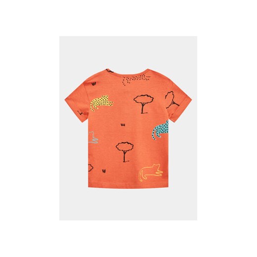 United Colors Of Benetton T-Shirt 3ZCTAQ00F Pomarańczowy Regular Fit United Colors Of Benetton 68 MODIVO