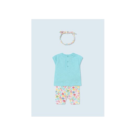 Mayoral Komplet t-shirt i legginsy 1746 Kolorowy Mayoral 1_2M MODIVO