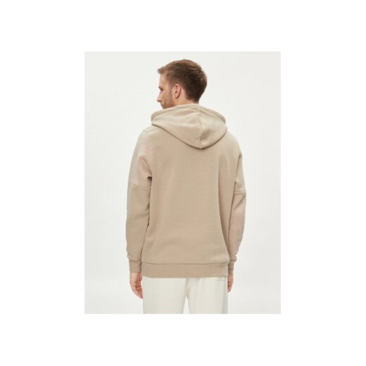 Under Armour Bluza Ua Essential Flc Blocked Hd 1383070-299 Khaki Loose Fit Under Armour S MODIVO