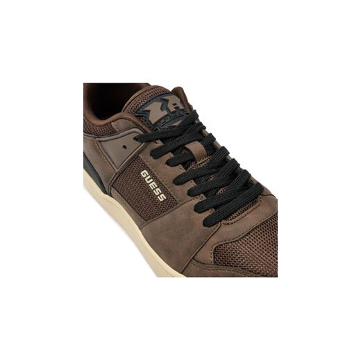 Guess Sneakersy Sava Low FMTSAL FAB12 Brązowy Guess 45 MODIVO