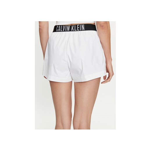 Calvin Klein Swimwear Szorty sportowe KW0KW02482 Biały Regular Fit S MODIVO