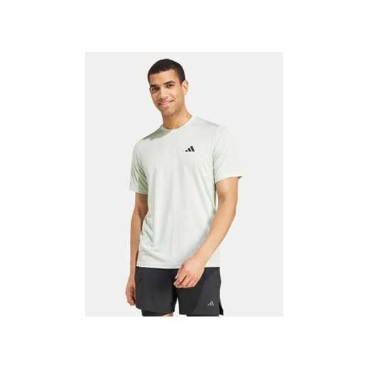 adidas Koszulka techniczna Train Essentials IW3355 Zielony Regular Fit ze sklepu MODIVO w kategorii T-shirty męskie - zdjęcie 177113947