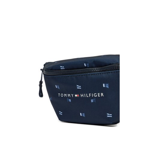 Tommy Hilfiger Saszetka nerka Th Essential Aop AU0AU01949 Granatowy Tommy Hilfiger uniwersalny MODIVO
