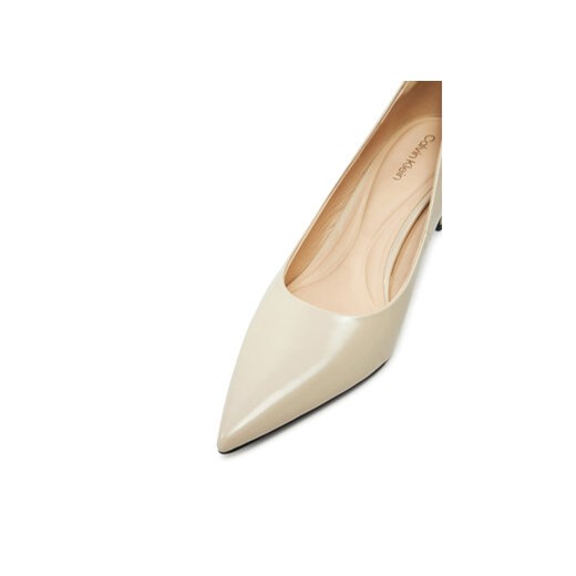Calvin Klein Szpilki Heel Pump 70 - Brush L HW0HW02446 Beżowy Calvin Klein 41 MODIVO