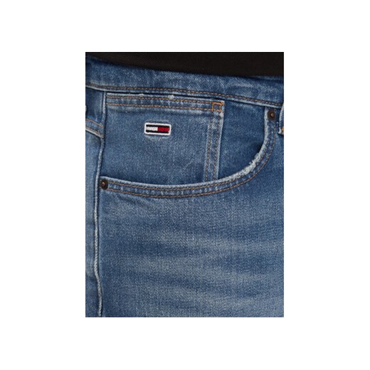 Tommy Jeans Szorty jeansowe Ronnie DM0DM18795 Niebieski Slim Fit Tommy Jeans 36 MODIVO