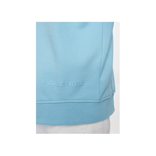 KARL LAGERFELD Bluza 705000 542900 Niebieski Regular Fit Karl Lagerfeld M MODIVO