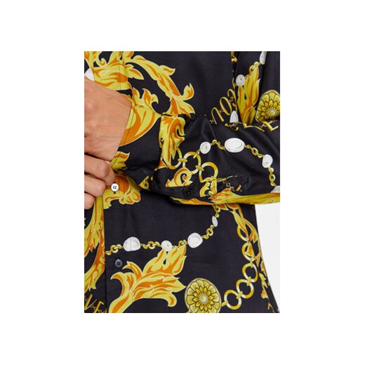 Versace Jeans Couture Koszula 75GAL2R0 Czarny Regular Fit 52 MODIVO