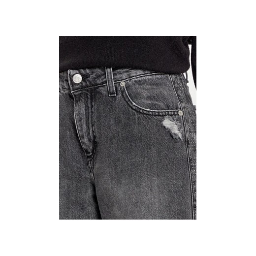 Haveone Jeansy PLS-M025 Szary Wide Leg Haveone M MODIVO