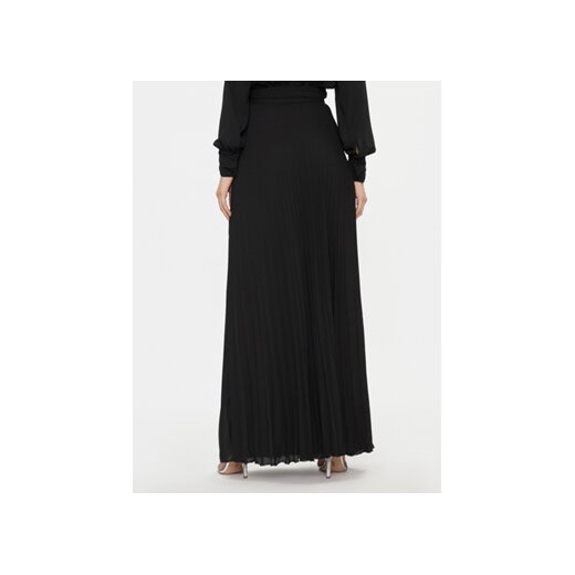Elisabetta Franchi Spódnica plisowana GO-050-37E2-V400 Czarny Regular Fit Elisabetta Franchi 38 MODIVO