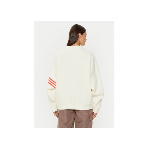 adidas Bluza Neuclassics JI8522 Écru Oversize S MODIVO