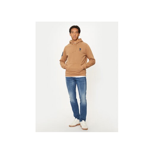 U.S. Polo Assn. Bluza MUP0683 Brązowy Regular Fit XXL MODIVO