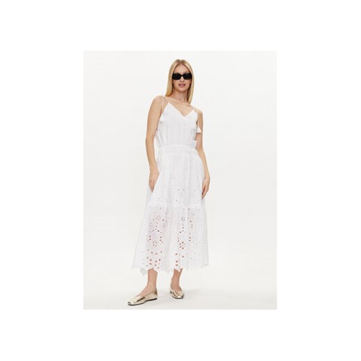 Pepe Jeans Sukienka letnia Dusana PL953480 Biały Regular Fit Pepe Jeans XL MODIVO