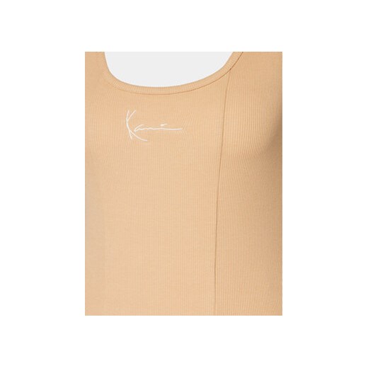 Karl Kani Sukienka letnia KW241-032-1 Beżowy Slim Fit Karl Kani L MODIVO