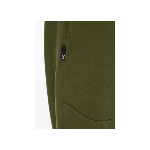 Puma Spodnie dresowe Downtown 621287 Zielony Regular Fit Puma L MODIVO