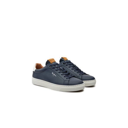 Pepe Jeans Sneakersy Camden Club M PMS00020 Granatowy Pepe Jeans 44 MODIVO