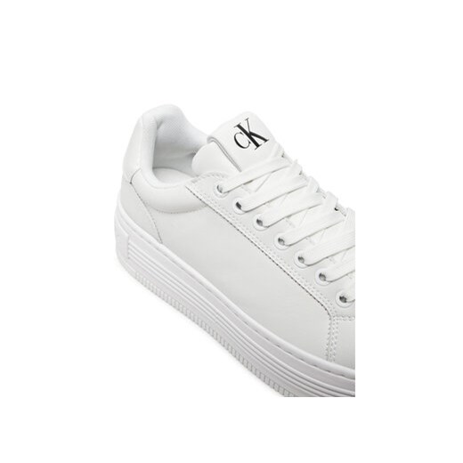 Calvin Klein Sneakersy Bold Platf Low Oh Mg Lth YW0YW01589 Biały Calvin Klein 39 MODIVO