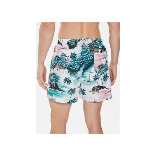 Tommy Hilfiger Szorty kąpielowe UM0UM03150 Kolorowy Regular Fit Tommy Hilfiger S MODIVO