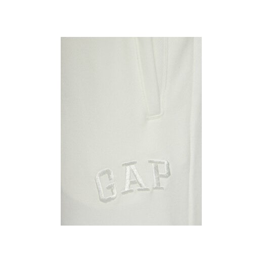 Gap Spodnie dresowe 729736-05 Biały Regular Fit Gap S MODIVO