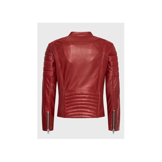 Serge Pariente Kurtka skórzana Gladiator Czerwony Regular Fit Serge Pariente XL MODIVO