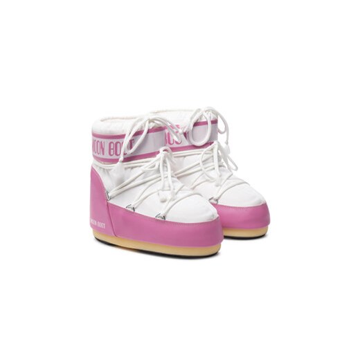 Moon Boot Śniegowce Mb Icon Low Nylon 80D1409340 Różowy Moon Boot 42_44 MODIVO