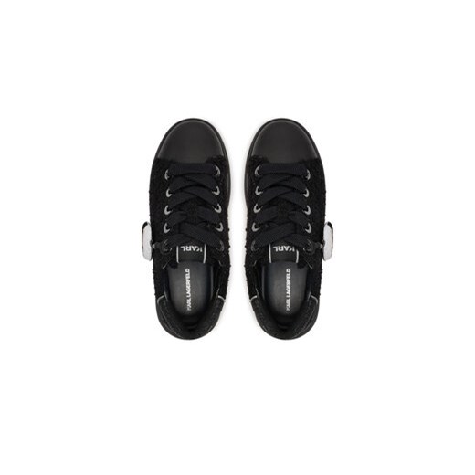 KARL LAGERFELD Sneakersy KL62576W Czarny Karl Lagerfeld 36 MODIVO