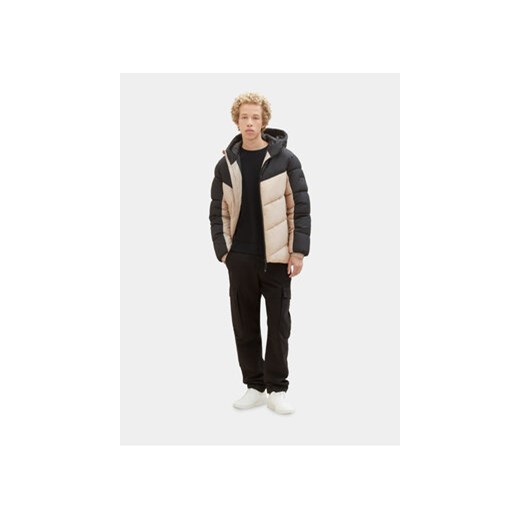Tom Tailor Denim Kurtka puchowa 1038858 Beżowy Regular Fit Tom Tailor Denim XXL MODIVO