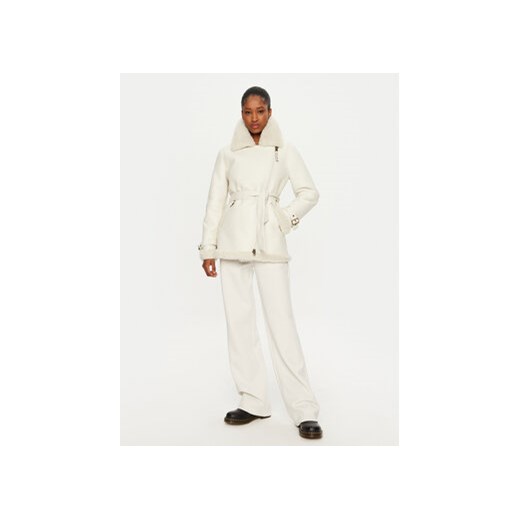 Aeronautica Militare Kurtka z imitacji skóry 242AB2964DCT3414 Biały Regular Fit Aeronautica Militare 40 MODIVO