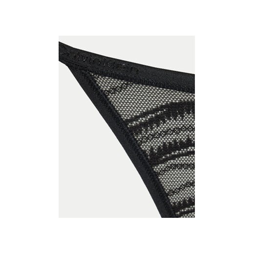 Calvin Klein Underwear Stringi 000QD3994E Czarny Calvin Klein Underwear L MODIVO