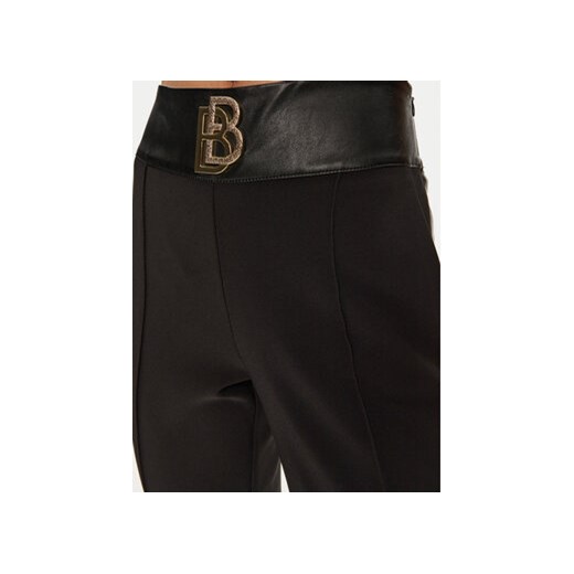 Babylon Spodnie materiałowe MF0613 Czarny Regular Fit 44 MODIVO