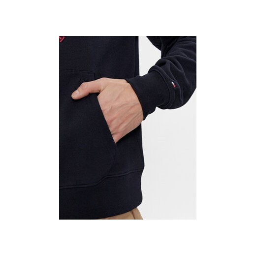 Tommy Hilfiger Bluza Big Icon MW0MW33650 Granatowy Regular Fit Tommy Hilfiger XL MODIVO
