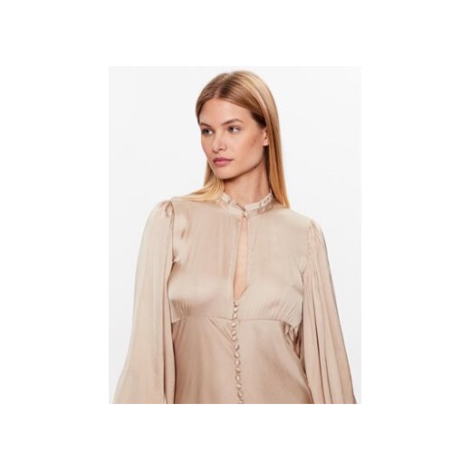 Herskind Sukienka wieczorowa Shila 4832370 Złoty Regular Fit Herskind 34 MODIVO