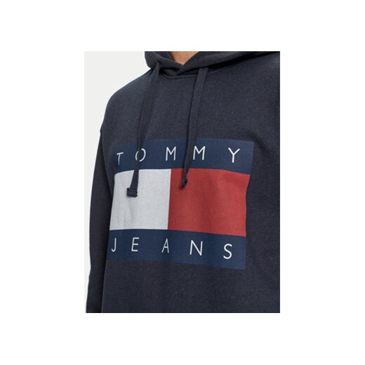 Tommy Jeans Bluza DM0DM20591 Granatowy Relaxed Fit Tommy Jeans S MODIVO