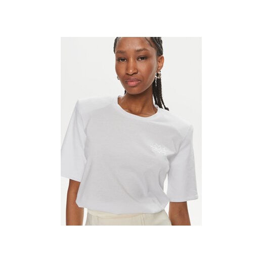 MVP Wardrobe T-Shirt MVPE4TS147.0JE0081 Biały Classic Fit Mvp Wardrobe 46 MODIVO