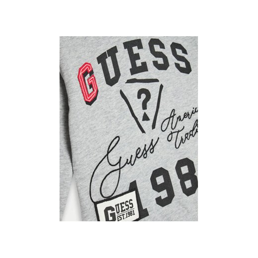 Guess Bluzka N4BI13 K8VA3 Szary Regular Fit Guess 3Y MODIVO