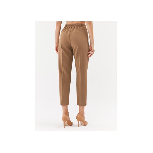 Maryley Spodnie materiałowe 23IB616/41AL Brązowy Regular Fit Maryley S MODIVO