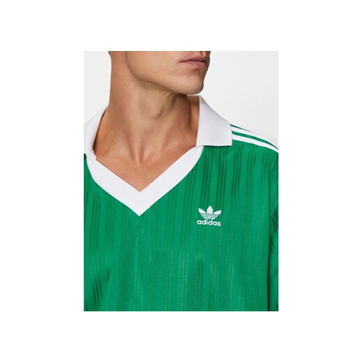 adidas Longsleeve adicolor Piqué Football IX5225 Zielony Regular Fit M MODIVO