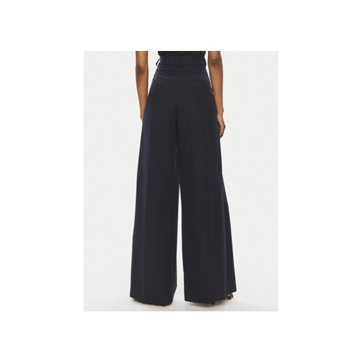 Maryley Spodnie palazzo 24EB579/43BL Granatowy Relaxed Fit Maryley S MODIVO