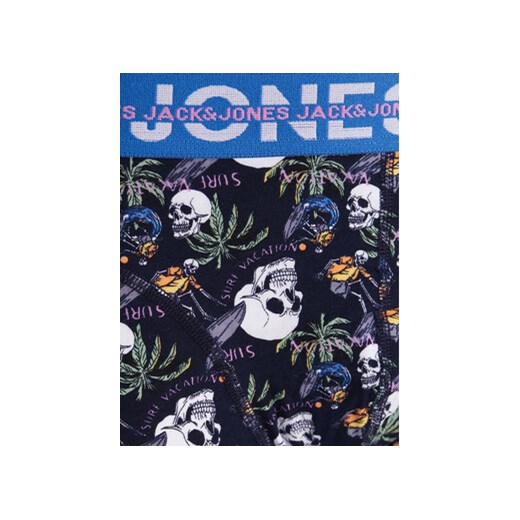 Jack&Jones Junior Komplet 3 par bokserek Havana 12250356 Granatowy Jack&jones Junior 140 MODIVO