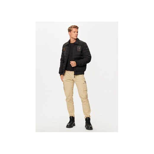 Aeronautica Militare Kurtka bomber 242AB2191CT3375 Czarny Regular Fit Aeronautica Militare 52 MODIVO