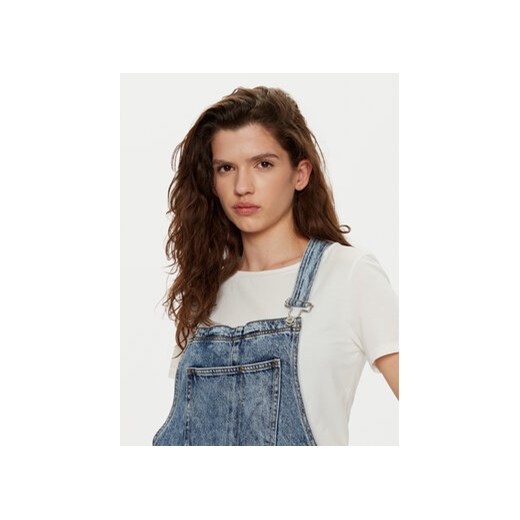 Mustang Ogrodniczki Olympia 1015583 Niebieski Loose Fit Mustang XS MODIVO