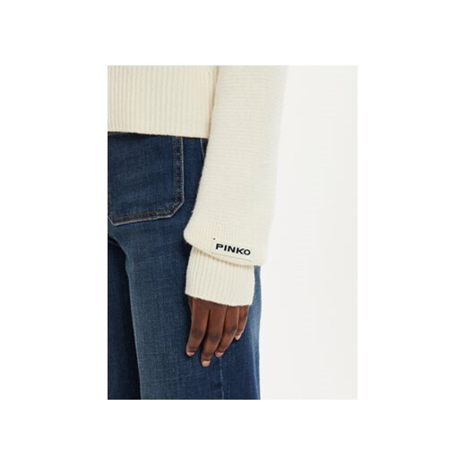 Pinko Sweter Bombay Maglia 104324 A27A Écru Regular Fit Pinko M MODIVO