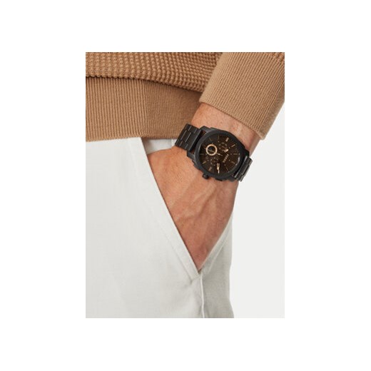 Fossil Zegarek Machine FS4682 Czarny Fossil uniwersalny MODIVO