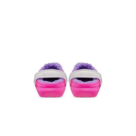 Crocs Klapki Classic Lined Clog Kids 207010 Różowy Crocs 37_38 MODIVO