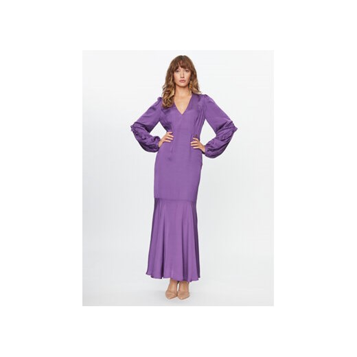 TWINSET Sukienka wieczorowa 232TT2171 Fioletowy Regular Fit Twinset 40 MODIVO