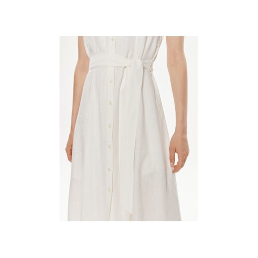 Gap Sukienka koszulowa 857655-00 Écru Regular Fit Gap M MODIVO