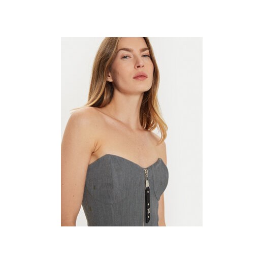 TWINSET Top 242AM2044 Szary Slim Fit Twinset S MODIVO