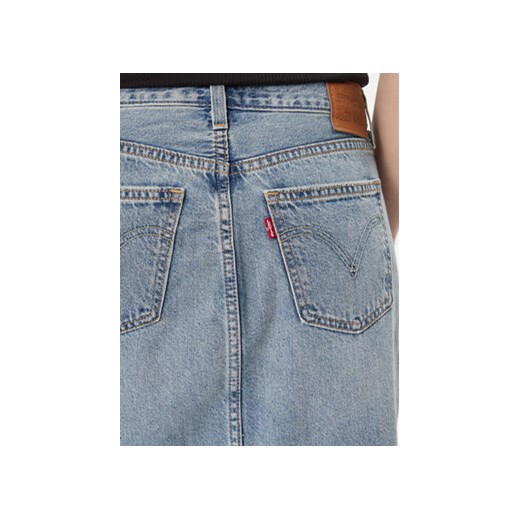 Levi's® Spódnica jeansowa A7512-0000 Niebieski Regular Fit 28 MODIVO